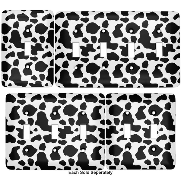 Cowprint w/Cowboy Light Switch Covers all sizes