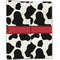 Cowprint w/Cowboy Linen Placemat - Folded Half (double sided)