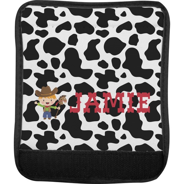 Cowprint w/Cowboy Luggage Handle Wrap (Approval)