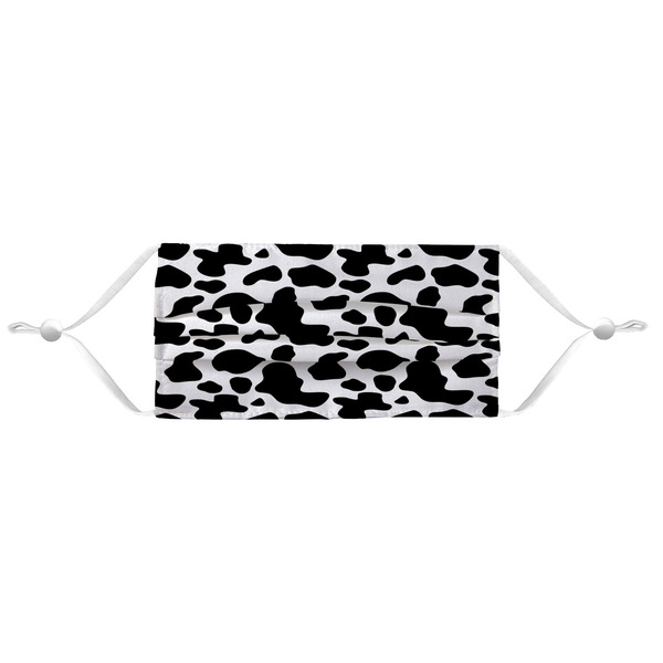 Cowprint w/Cowboy Mask - Pleated (new) APPROVAL