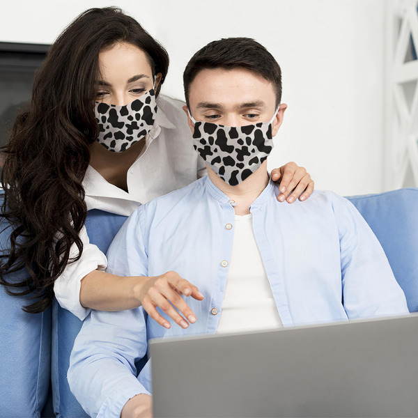 Cowprint w/Cowboy Mask1 Adult Lifestyle