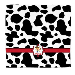Cowprint w/Cowboy Microfiber Dish Rag (Personalized)