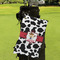 Cowprint w/Cowboy Microfiber Golf Towels - Small - LIFESTYLE