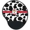 Cowprint w/Cowboy Mouse Pad with Wrist Support - Main