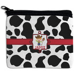 Cowprint w/Cowboy Rectangular Coin Purse (Personalized)