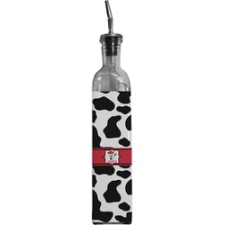 Cowprint w/Cowboy Oil Dispenser Bottle (Personalized)