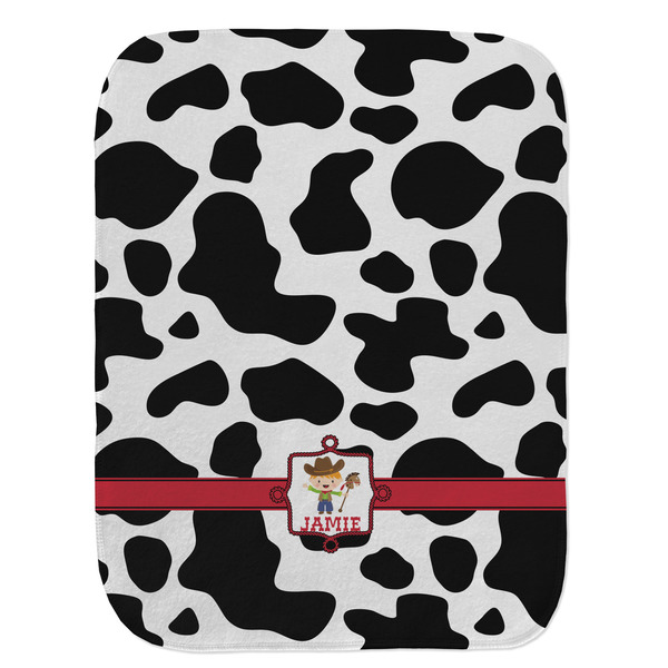 Cowprint w/Cowboy Old Burp Flat