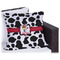 Cowprint w/Cowboy Outdoor Pillow - 18" (Personalized)