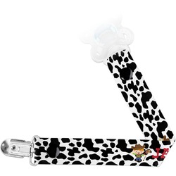 Cowprint w/Cowboy Pacifier Clips (Personalized)
