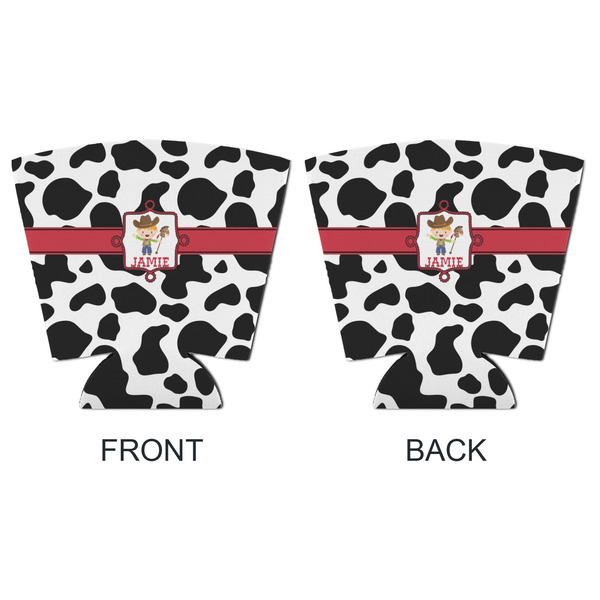 Cowprint w/Cowboy Party Cup Sleeves - with bottom - APPROVAL