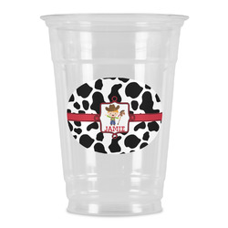 Cowprint w/Cowboy Party Cups - 16oz (Personalized)