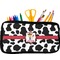 Cowprint w/Cowboy Neoprene Pencil Case - Small w/ Name or Text