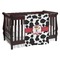 Cowprint w/Cowboy Personalized Baby Blanket