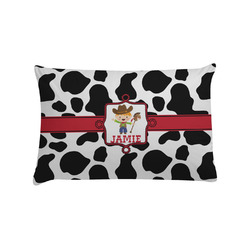 Cowprint w/Cowboy Pillow Case - Standard (Personalized)