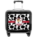 Cowprint w/Cowboy Pilot / Flight Suitcase (Personalized)