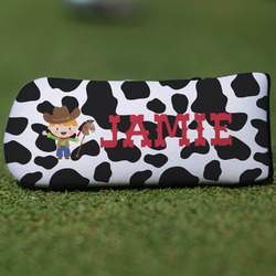Cowprint w/Cowboy Blade Putter Cover (Personalized)