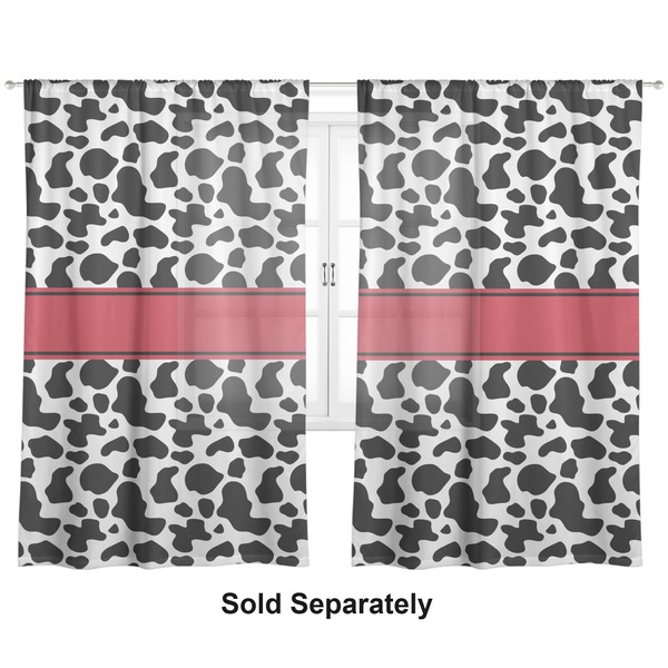 Cowprint w/Cowboy Sheer Curtains