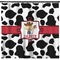 Cowprint w/Cowboy Shower Curtain (Personalized) (Non-Approval)