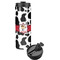 Cowprint w/Cowboy Stainless Steel Skinny Tumbler (Personalized)