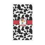 Cowprint w/Cowboy Guest Paper Towels - Full Color - Standard (Personalized)