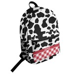 Cowprint w/Cowboy Student Backpack (Personalized)