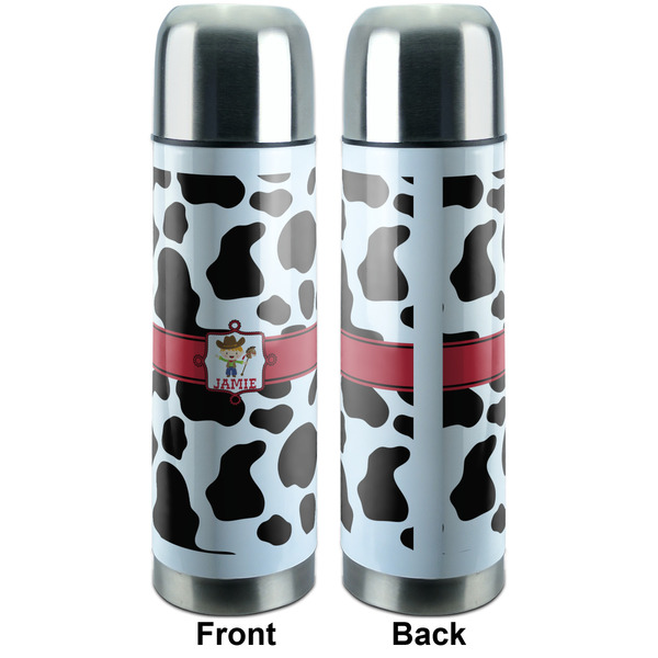 Cowprint w/Cowboy Thermos - Apvl