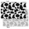 Cowprint w/Cowboy Tissue Paper - Heavyweight - Small - Front & Back