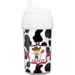 Cowprint w/Cowboy Sippy Cup (Personalized)