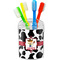 Cowprint w/Cowboy Toothbrush Holder (Personalized)