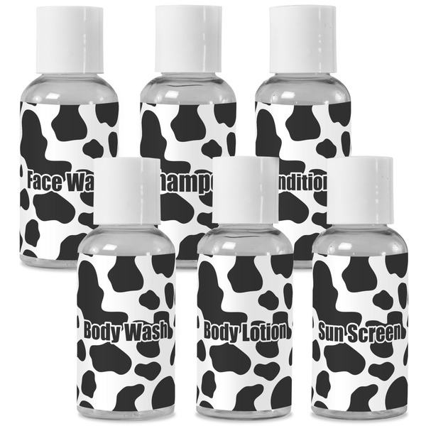 Custom Cowprint w/Cowboy Travel Bottles (Personalized)