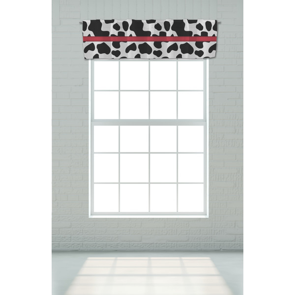 Cowprint w/Cowboy Valance - On window