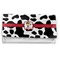 Cowprint w/Cowboy Vinyl Checkbook Cover (Personalized)