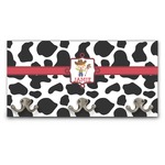 Cowprint w/Cowboy Wall Mounted Coat Rack (Personalized)