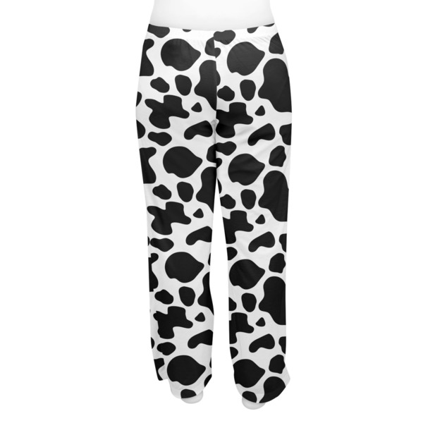 Cowprint w/Cowboy Women's Pj on model - Back