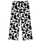 Cowprint w/Cowboy Womens Pajama Pants - S