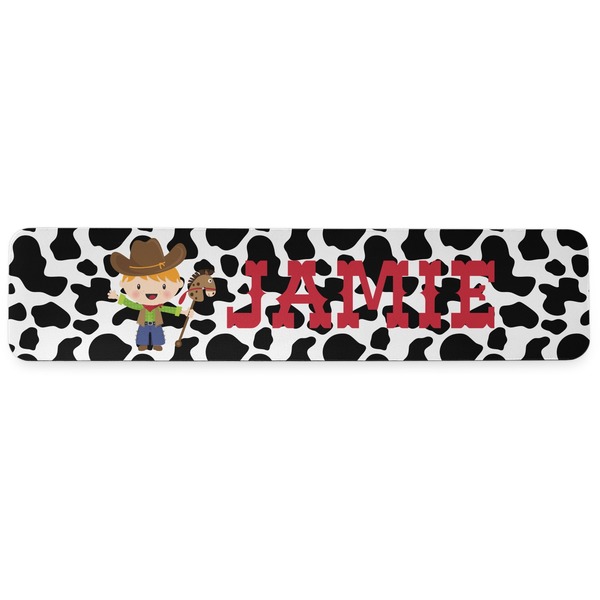 Cowprint w/Cowboy Wrist Rest - Apvl