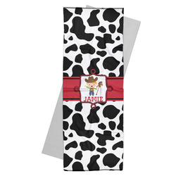 Cowprint w/Cowboy Yoga Mat Towel (Personalized)