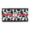 Cowprint w/Cowboy Leatherette Ladies Wallet (Personalized)