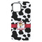 Cowprint w/Cowboy iPhone 15 Pro Max Tough Case - Back