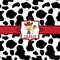Cowprint w/Cowboy