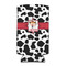 Cowprint Cowgirl Can Cooler (tall 12 oz) (Personalized)