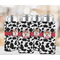 Cowprint Cowgirl 12oz Tall Can Sleeve - Set of 4 - LIFESTYLE