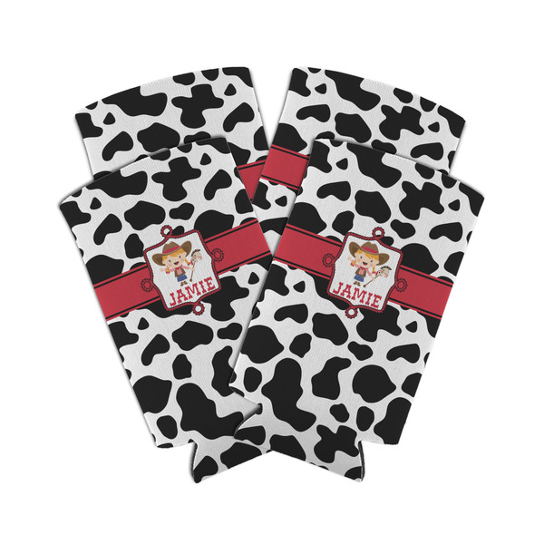 Cowprint Cowgirl 12oz Tall Can Sleeve - Set of 4 - MAIN