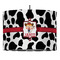 Cowprint Cowgirl 16" Drum Lampshade - PENDANT (Fabric)