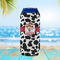 Cowprint Cowgirl 16oz Can Sleeve - LIFESTYLE
