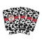 Cowprint Cowgirl Can Cooler (16 oz) - Set of 4 (Personalized)
