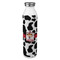 Cowprint Cowgirl 20oz Water Bottles - Full Print - Front/Main