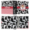 Cowprint Cowgirl 3 Ring Binders - Full Wrap - 2" - APPROVAL