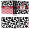 Cowprint Cowgirl 3 Ring Binders - Full Wrap - 3" - APPROVAL