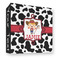 Cowprint Cowgirl 3 Ring Binders - Full Wrap - 3" - FRONT